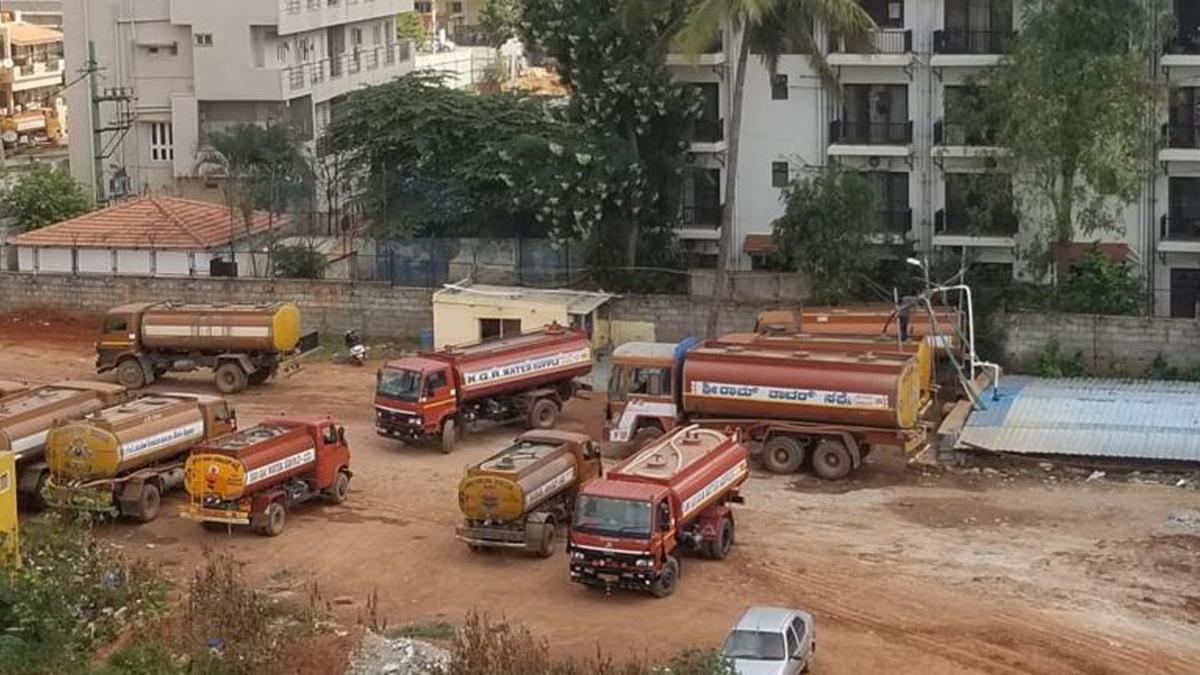 Residents in Whitefield spend ₹10,000 per month on water The Hindu